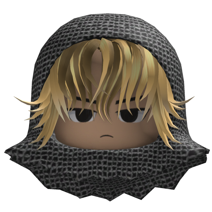 Messy Hair w/ Hood (Blonde)