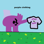 Purple Clothing