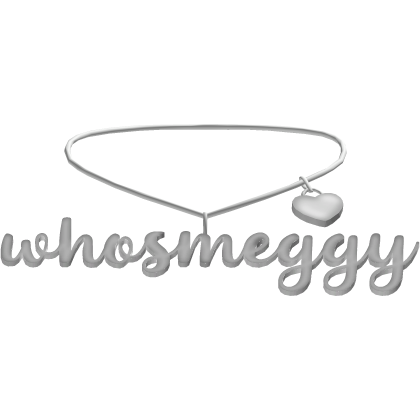 whosmeggy necklace