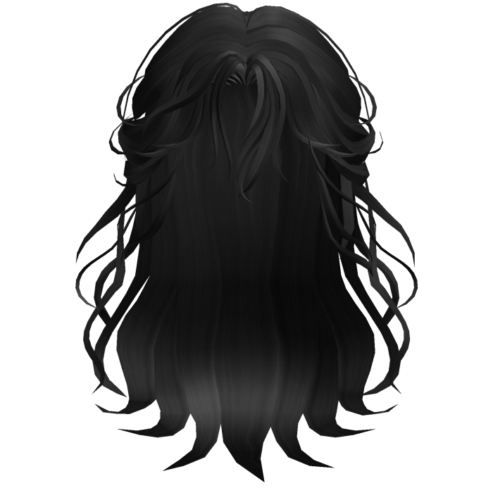 Black Curtain Bangs