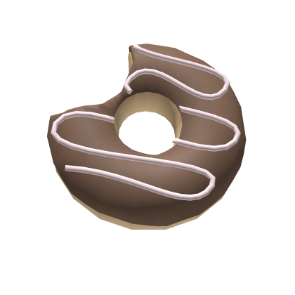cute yummy chocolate donut snack 