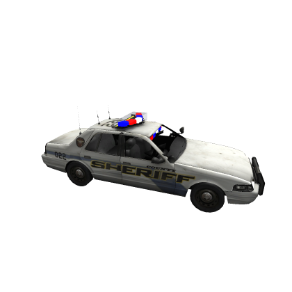 Police car model with Lights