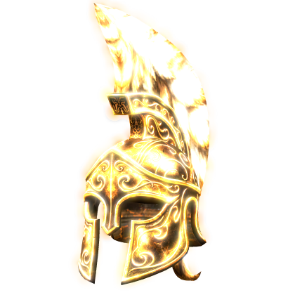 [EMISSIVE] Gold Glow Helm Of Ares Recolor (Addon)