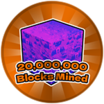 20M Blocks Mined