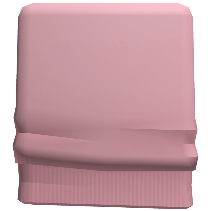 Pastel Pink Hoodie Sleeve | Right