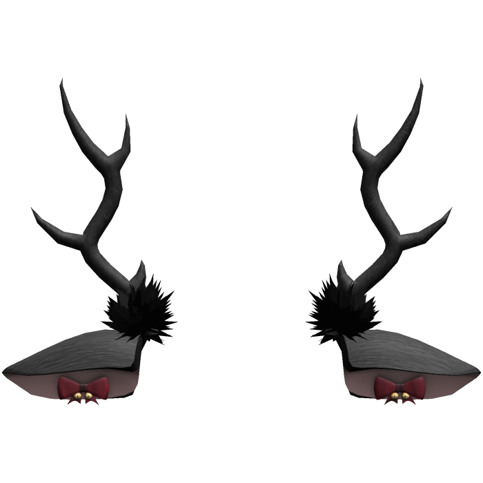 black christmas deer