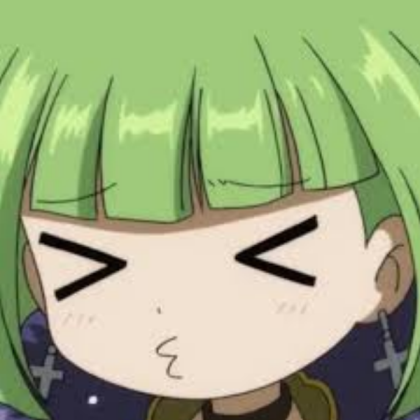 green anime girl Roblox decal