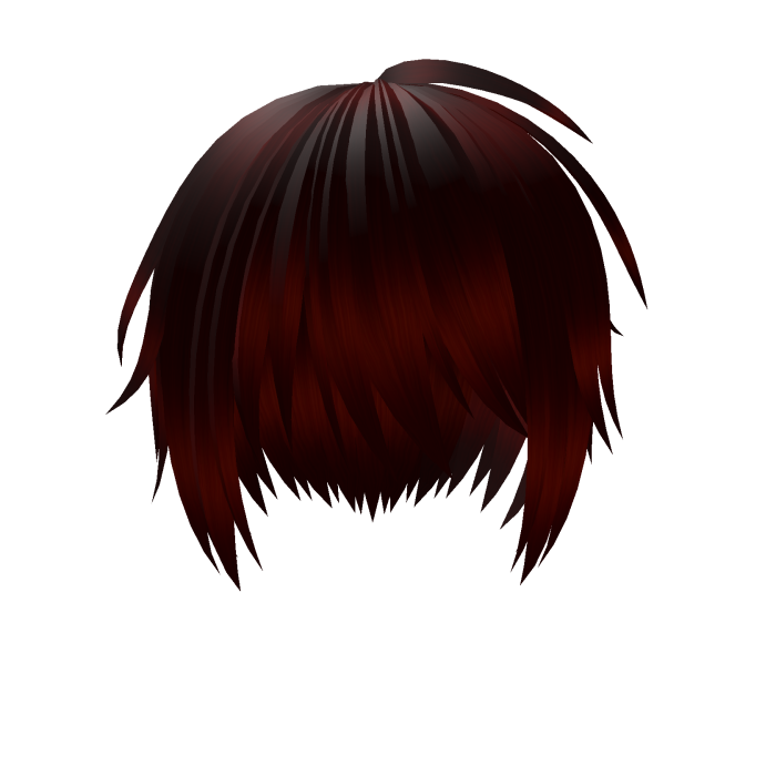 White Emo Messy Shaggy Vkei Hair