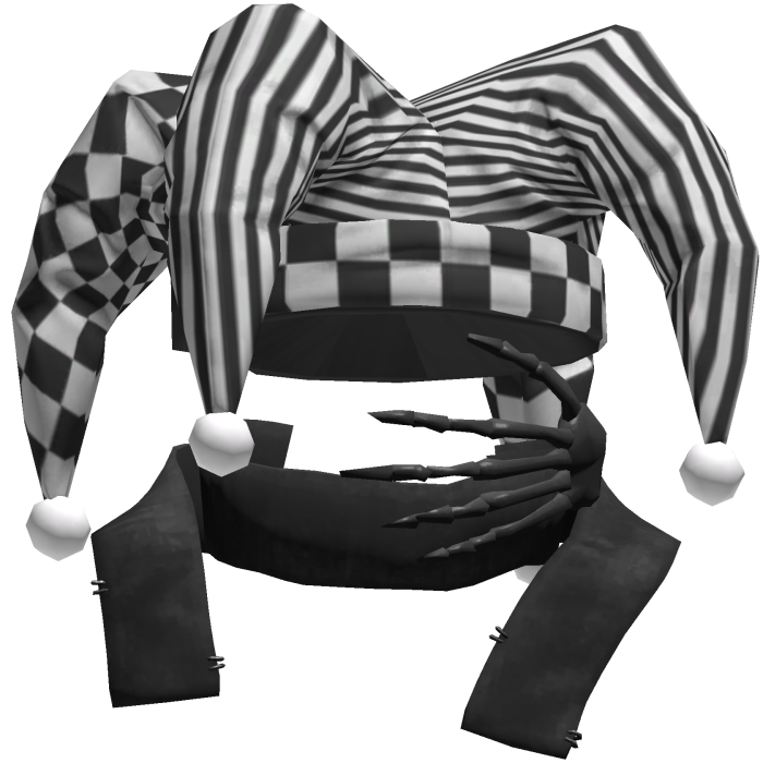 Black Jester Clown Hat Vkei Emo Dashie