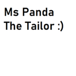 Ms Panda The Tailor