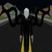 Slenderman in the town icon