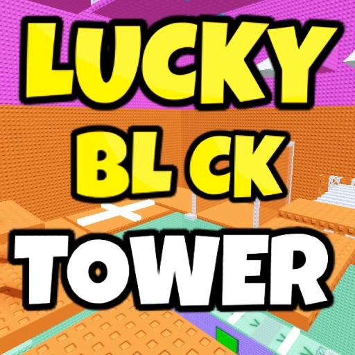Lucky Block Tower 2 official Roblox game thumbnail