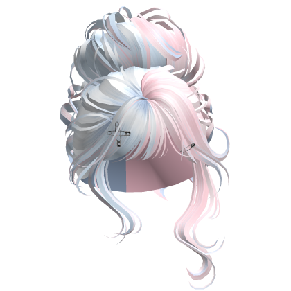 Elegant Princess Wispy Bun (Bubblegum)