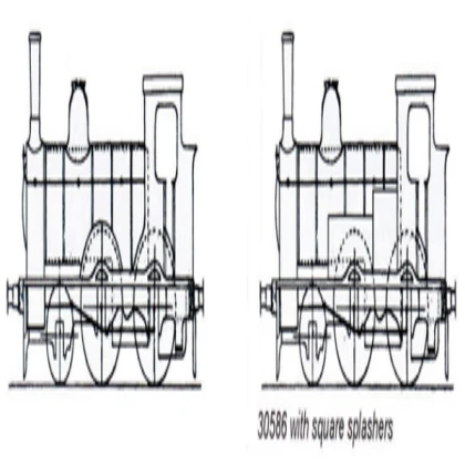 LSWR Beattie blueprints