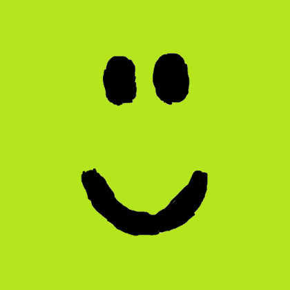 creepy noob face Roblox decal