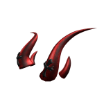 Crimson Heraldic Lily Horns Of Dragon