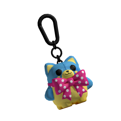 Blue Cat Gift Keychain