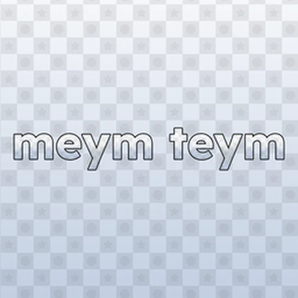 meym teym Roblox group icon
