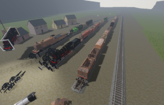 Save Steam Locomotives from Scrap! screenshot 4