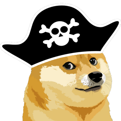 Doggo Pirates LOGO Roblox decal