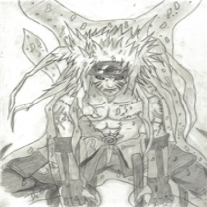 naruto uzumaki (nine tailed fox form) =>.<= Roblox decal