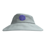 White Floral Bucket Hat