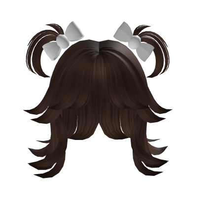 Brown Cute Girl Hair Roblox item