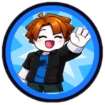 Welcome! Roblox badge thumbnail