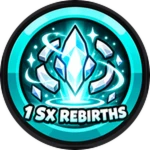 1 Si Rebirths Roblox badge thumbnail