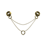 [ ⭐ ] Gold Cuff Pendants [ DH Addon, pbr ]