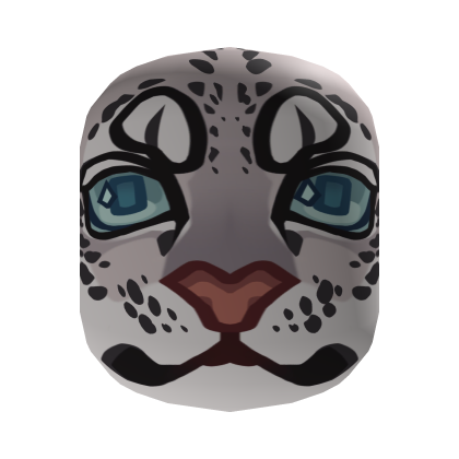 Snow Leopard Face [ALT] Roblox item