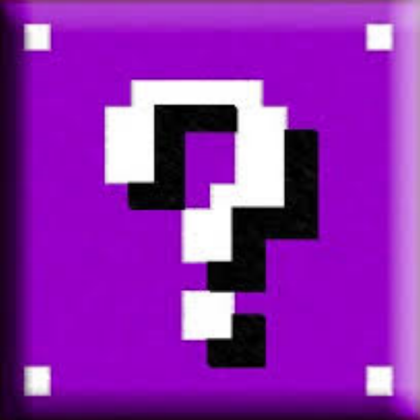 Purple Lucky Block Roblox decal