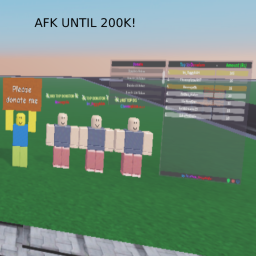 AFK UNTIL 200k