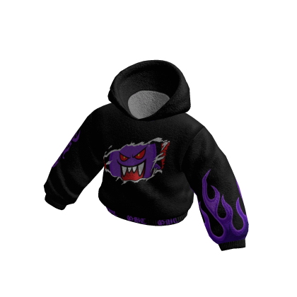Ghosty Purple Hoodie thumbnail