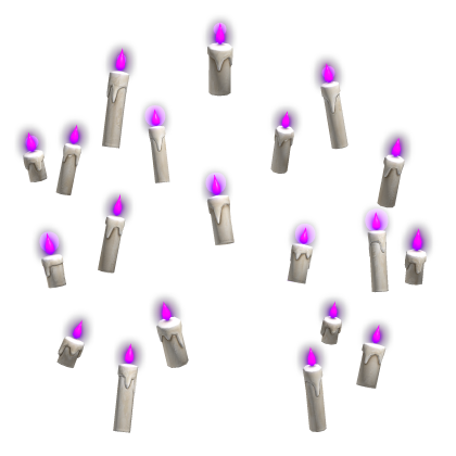 🕯️ [EMISSIVE] Purple Floating Candles Aura
