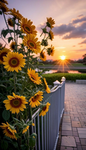 {The mini Sunflowers}