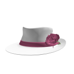 White Fedora Of Red Tango Rhythms