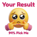 How pick me are you? 👉👈