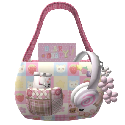 Harajuku y2k tote bag size 3.0 | Roblox Item - Rolimon's
