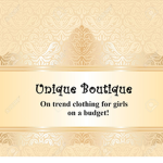 Unique Clothing Boutique