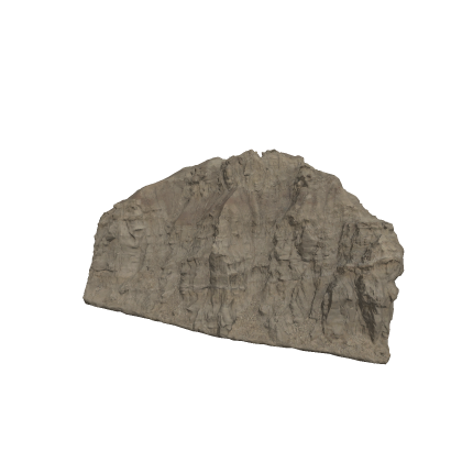REALISTIC MASSIVE SANDSTONE CLIFF