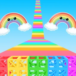 Easy Rainbow Fun Obby Parkour 目 icon