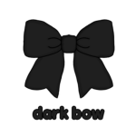 dark bow