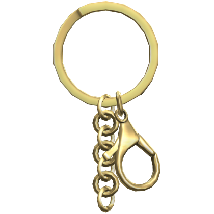 Keychain on Head Gold