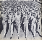 The blue military group
