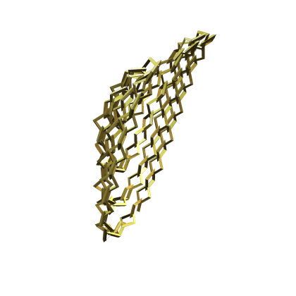 Waist 4 Chains Emo Punk | Right Hip | Gold thumbnail