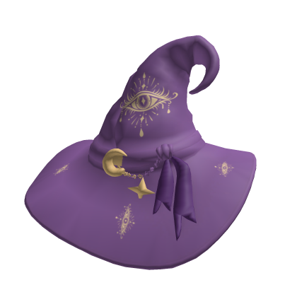 Lavender Moon Witch Hat