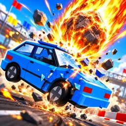 Chaotic Car Racing! icon