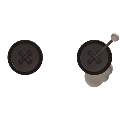 Voodoo Doll Button Eyes