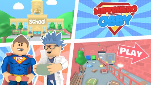Super Hero Adventure Obby!